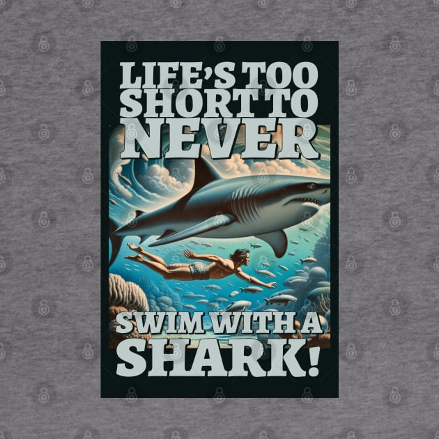 Life's too short to never swim with a shark! by MissKMCP